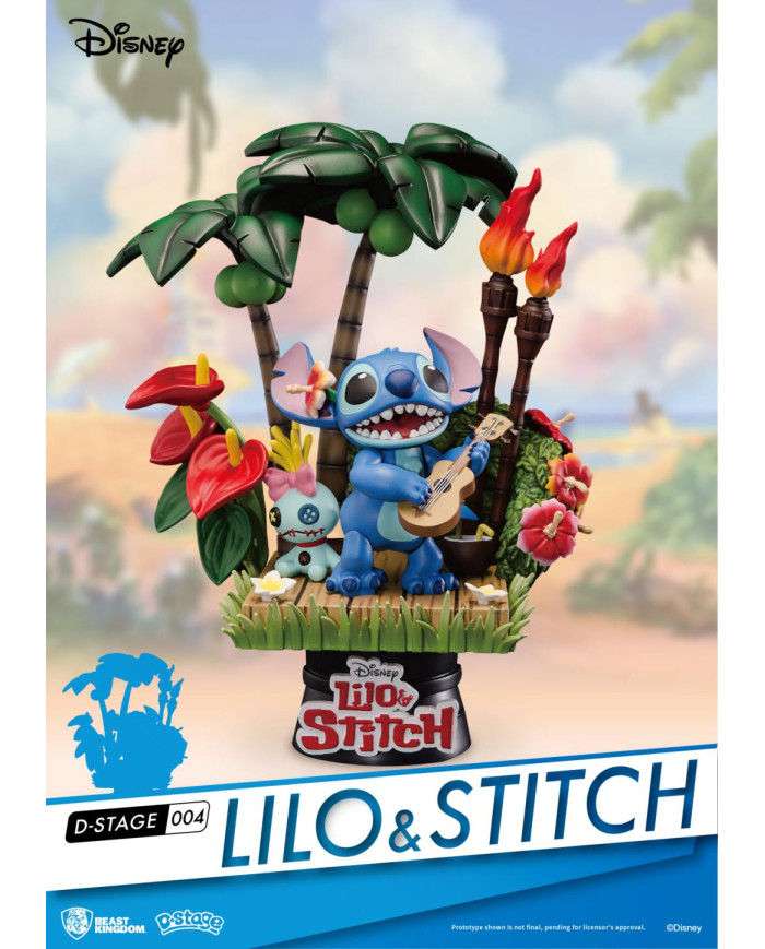 Lilo & Stitch - Diorama Stitch Hawaï Beast Kingdom D-Stage