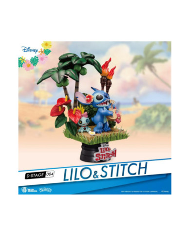 Lilo & Stitch - Diorama Stitch Hawaï Beast Kingdom D-Stage