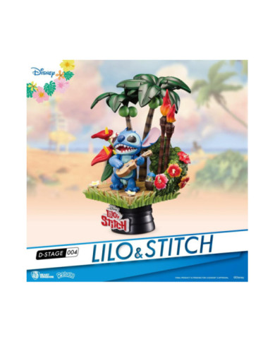Lilo & Stitch - Diorama Stitch Hawaï Beast Kingdom D-Stage