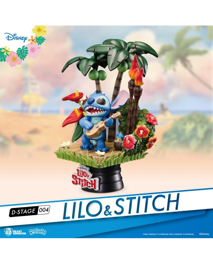 Lilo & Stitch - Diorama Stitch Hawaï Beast Kingdom D-Stage