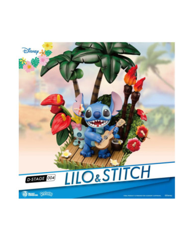 Lilo & Stitch - Diorama Stitch Hawaï Beast Kingdom D-Stage