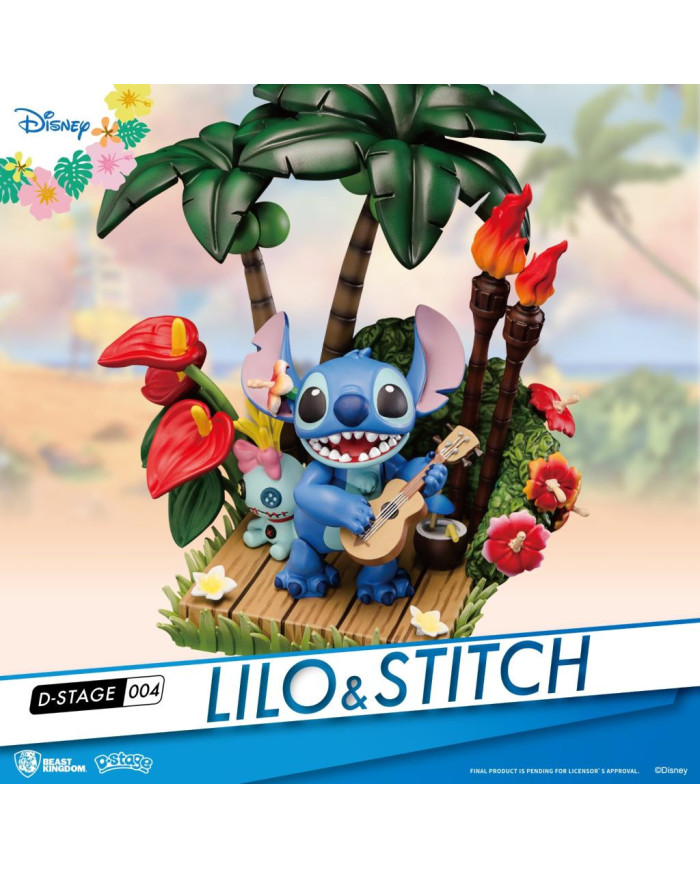 Lilo & Stitch - Diorama Stitch Hawaï Beast Kingdom D-Stage