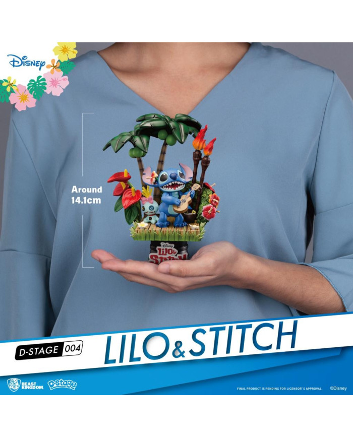 Lilo & Stitch - Diorama Stitch Hawaï Beast Kingdom D-Stage