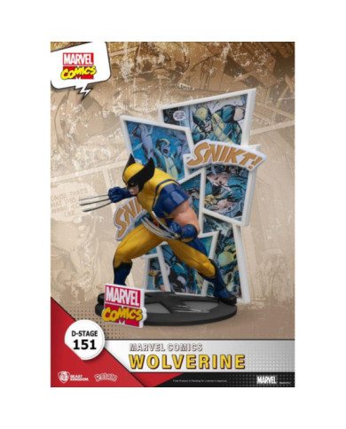 Diorama Wolverine Marvel D-Stage Beast Kingdom 16cm