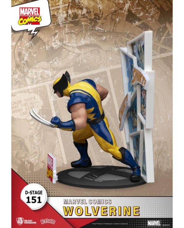 Diorama Wolverine Marvel D-Stage Beast Kingdom 16cm