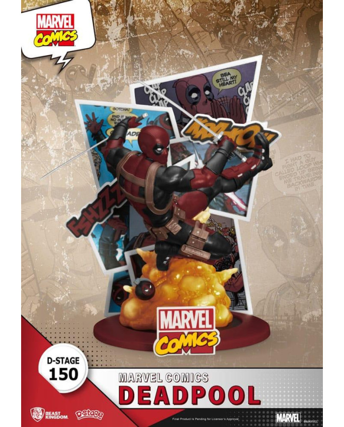 Diorama Deadpool D-Stage Beast Kingdom Marvel