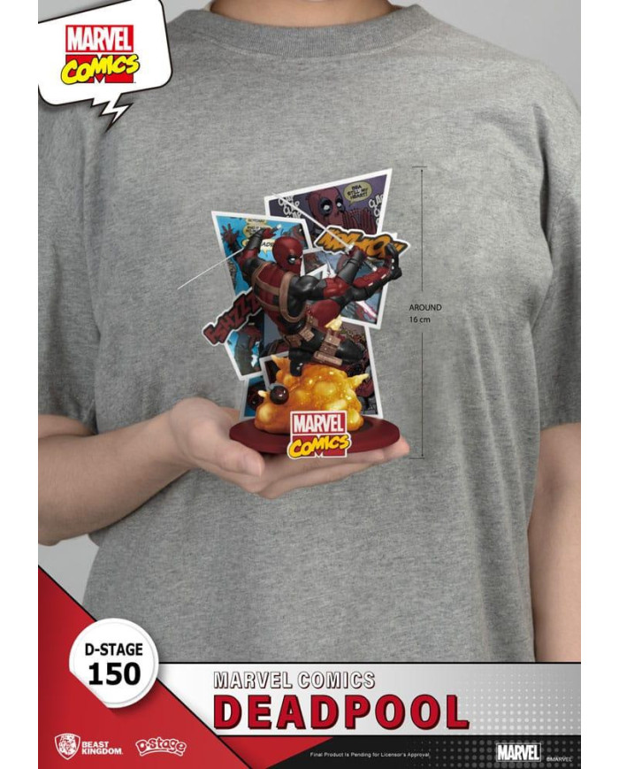 Diorama Deadpool D-Stage Beast Kingdom Marvel
