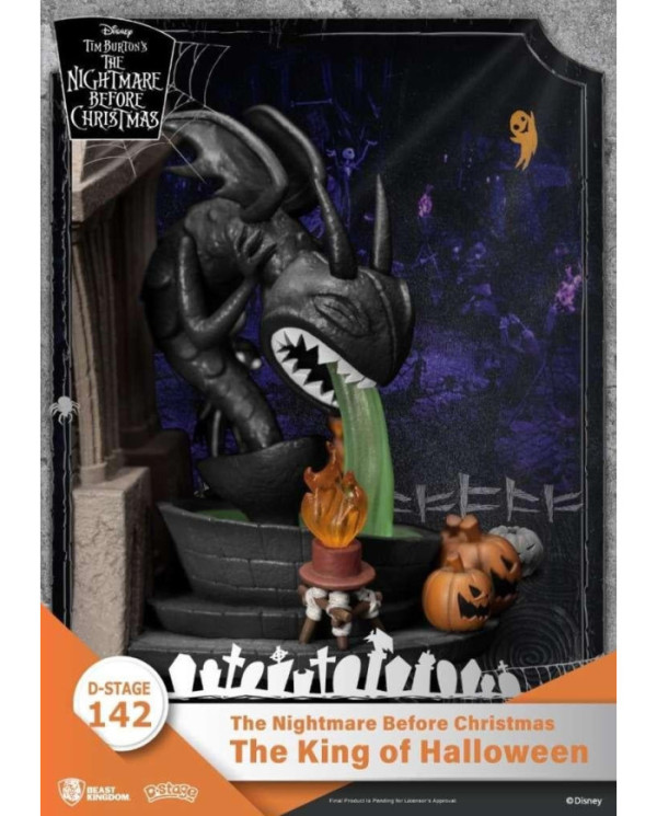Diorama L'Etrange Noël de Mr Jack Beast Kingdom D-Stage Halloween King