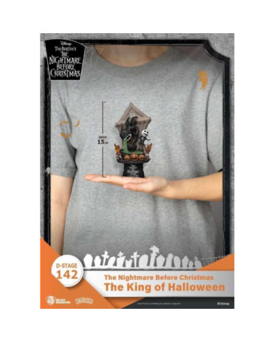Diorama L'Etrange Noël de Mr Jack Beast Kingdom D-Stage Halloween King