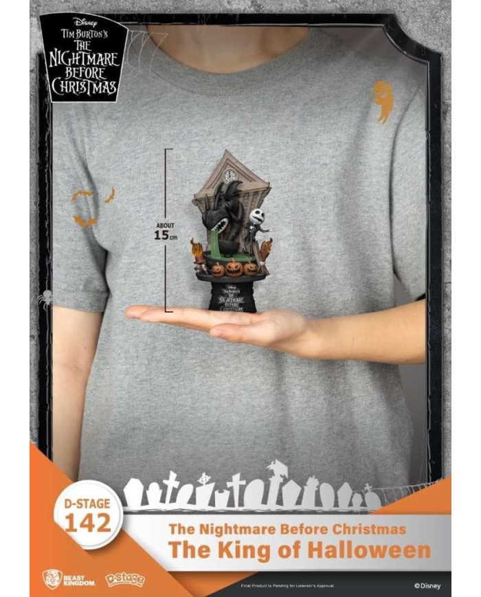 Diorama L'Etrange Noël de Mr Jack Beast Kingdom D-Stage Halloween King