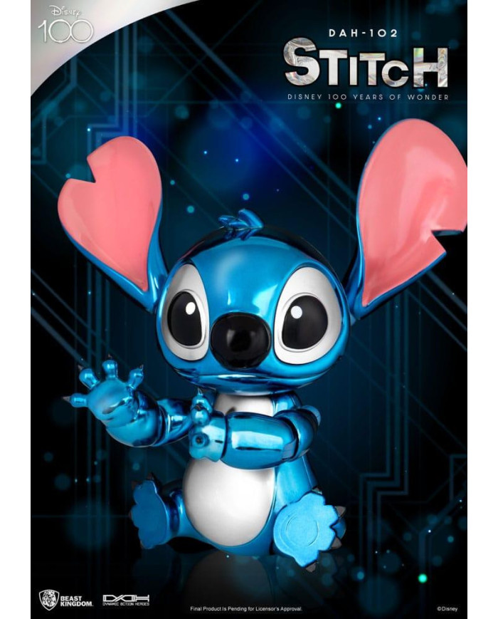 Figurine Disney 100 Years Of Wonder Stitch Disney 100 Beast Kingdom Dynamic Action Heroes