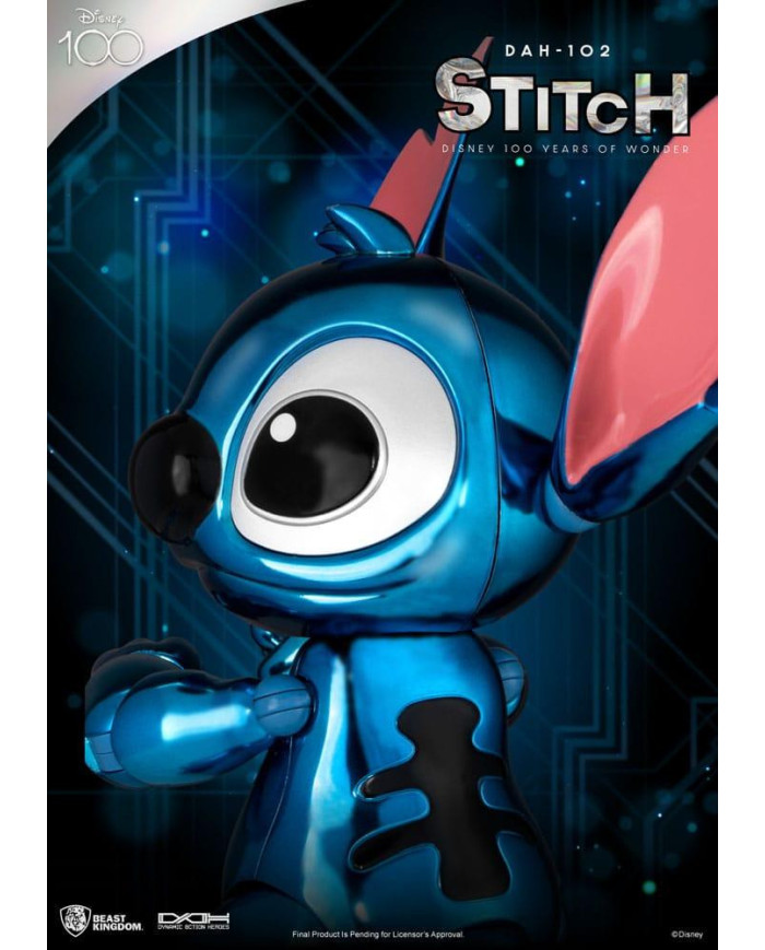 Figurine Disney 100 Years Of Wonder Stitch Disney 100 Beast Kingdom Dynamic Action Heroes