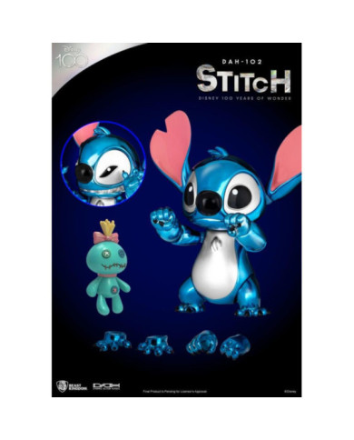 Figurine Disney 100 Years Of Wonder Stitch Disney 100 Beast Kingdom Dynamic Action Heroes