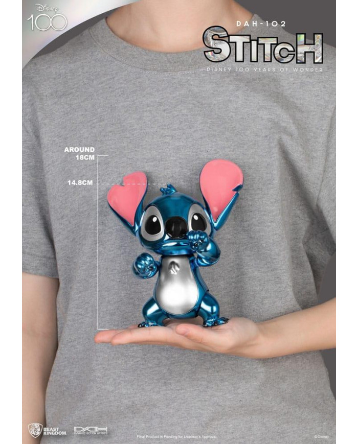 Figurine Disney 100 Years Of Wonder Stitch Disney 100 Beast Kingdom Dynamic Action Heroes