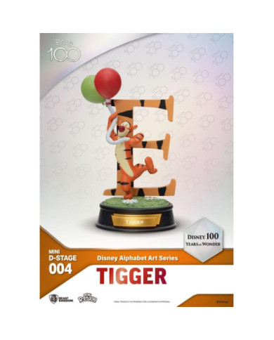 Disney 100Th - Diorama Disney 100 Alphabet Art Beast Kingdom D-Stage