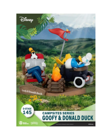 Disney - Diorama Dingo & Donald Camping - Beast Kingdom D-Stage