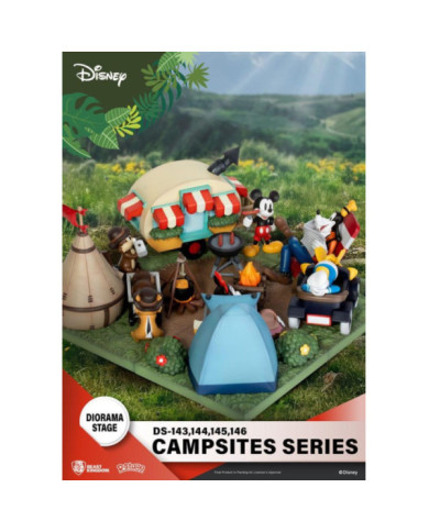 Disney - Diorama Minnie & Pluto Beast Kingdom D-Stage Campsite