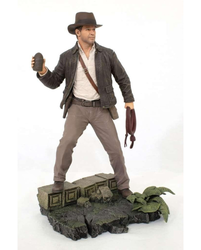 Statuette Indiana Jones Premier Coll. Treasures 20cm Diamond Select