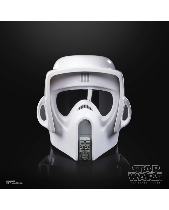 Casque Électronique Star Wars Biker Scout Black Series Hasbro