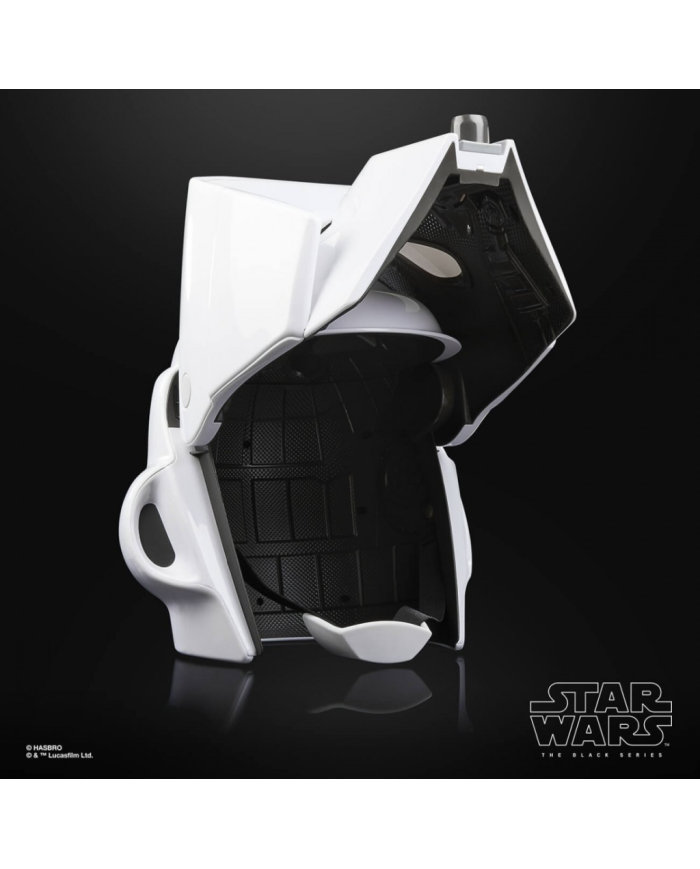 Casque Électronique Star Wars Biker Scout Black Series Hasbro