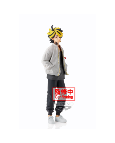 Figurine Kazutora Hanemiya Banpresto Tokyo Revengers 17cm
