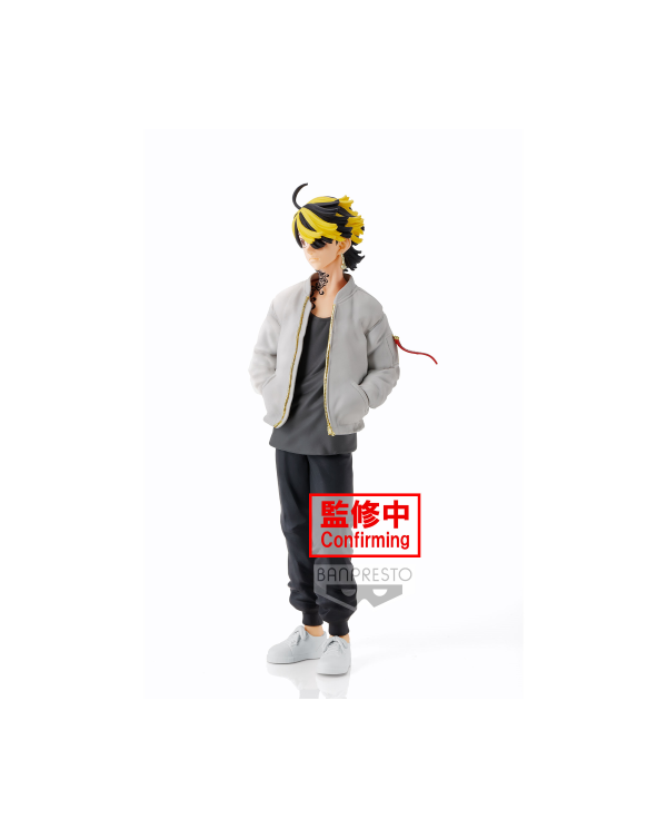 Figurine Kazutora Hanemiya Banpresto Tokyo Revengers 17cm