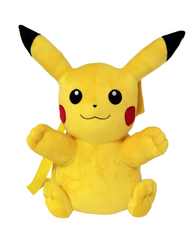 Sac à Dos Peluche Pikachu Pokemon CYP 35cm