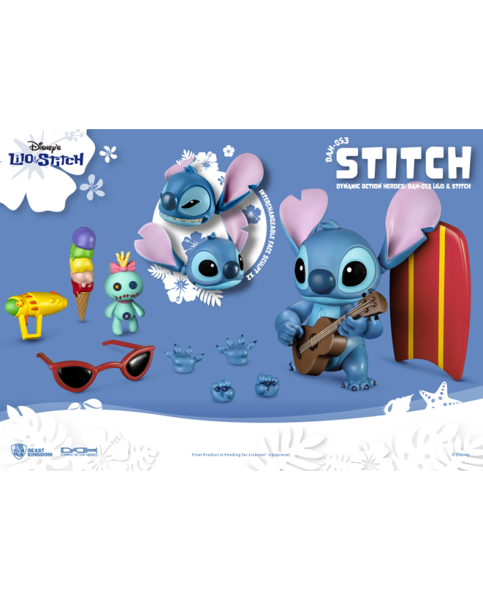 Figurine Lilo & Stitch articulée Stitch Beast Kingdom Dynamic Action Heroes