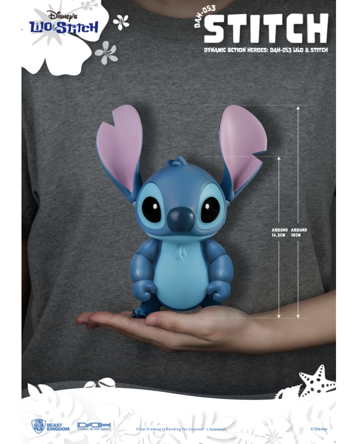 Figurine Lilo & Stitch articulée Stitch Beast Kingdom Dynamic Action Heroes