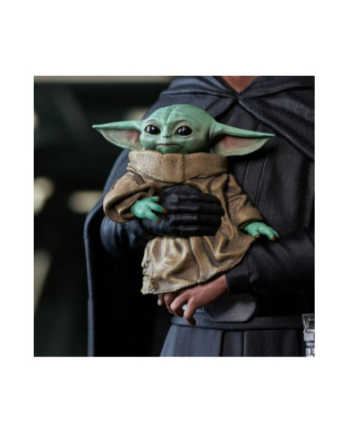 Figurine Star Wars Luke Skywalker & Grogu Gentle Giant