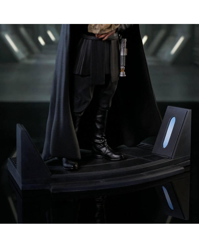 Figurine Star Wars Luke Skywalker & Grogu Gentle Giant