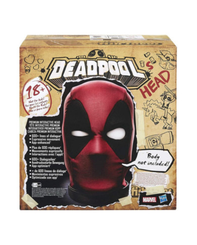 Tête Interactive Deadpool Premium Hasbro Marvel Legends