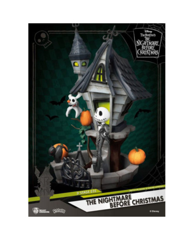 Diorama Jack's Haunted House Beast Kingdom NBX