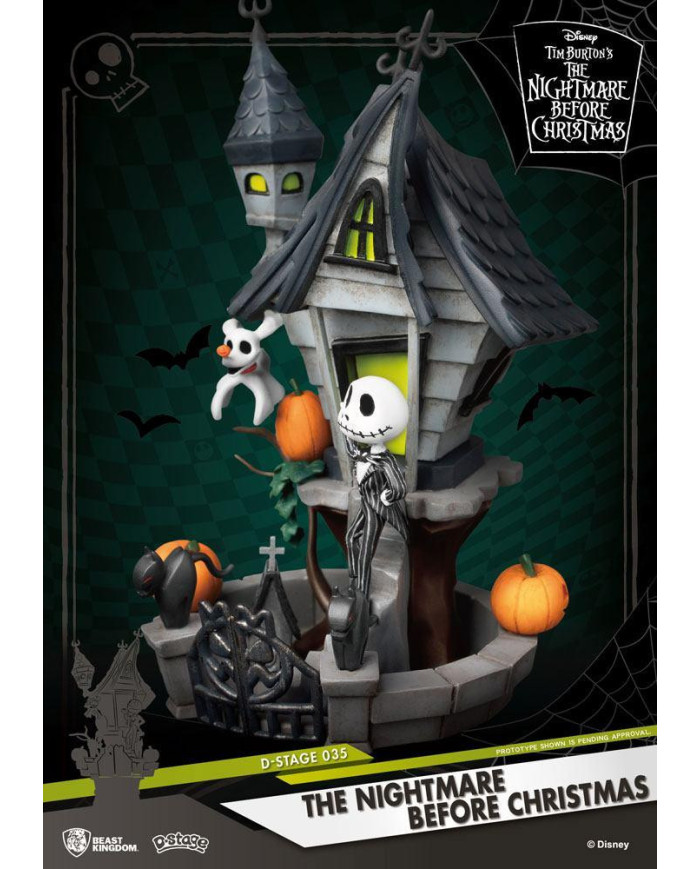 Diorama Jack's Haunted House Beast Kingdom NBX