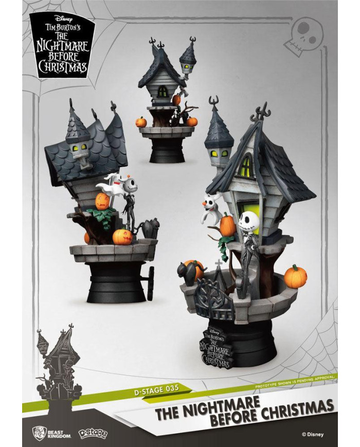 Diorama Jack's Haunted House Beast Kingdom NBX