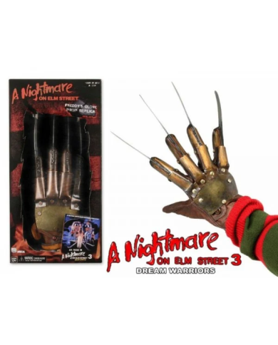 Nightmare On Elm Street 3 - Gant Griffes Freddy Krueger Neca - Les Griffes du Cauchemar