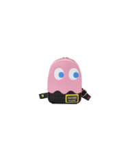 Sac à bandoulière Loungefly - Pac-Man Pinky Ghost Glow Sling