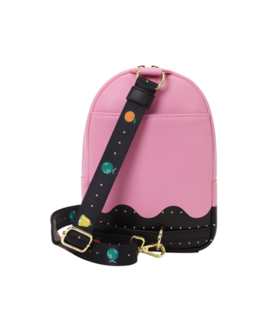 Sac à bandoulière Loungefly - Pac-Man Pinky Ghost Glow Sling
