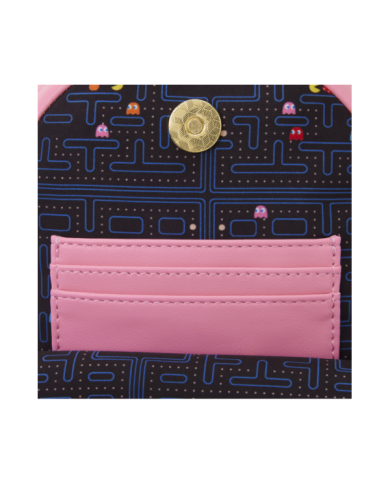 Sac à bandoulière Loungefly - Pac-Man Pinky Ghost Glow Sling