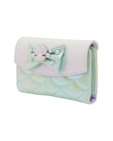 Portefeuille Loungefly - La Petite Sirène Iridescent Pearl