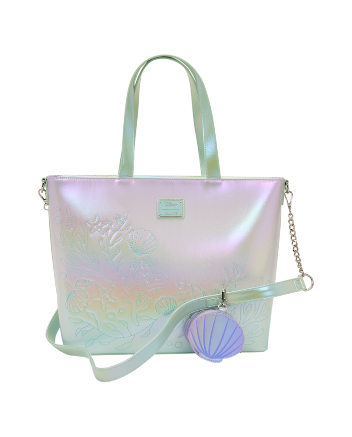 Tote Bag Loungefly - La Petite Sirène - Ariel & Polochon & Sébastien
