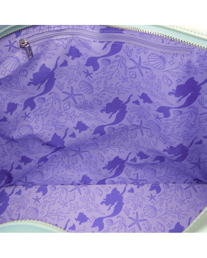 Tote Bag Loungefly - La Petite Sirène - Ariel & Polochon & Sébastien