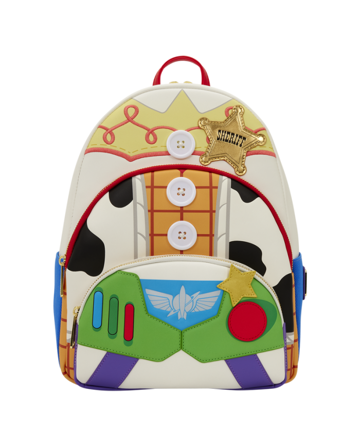 Sac à dos Loungefly - Toy Story 5 Triple Pocket Jessie, Woody, & Buzz