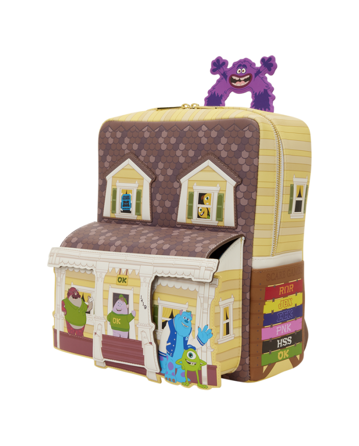 Sac à dos Loungefly - Monsters University Oozma Kappa House Figural