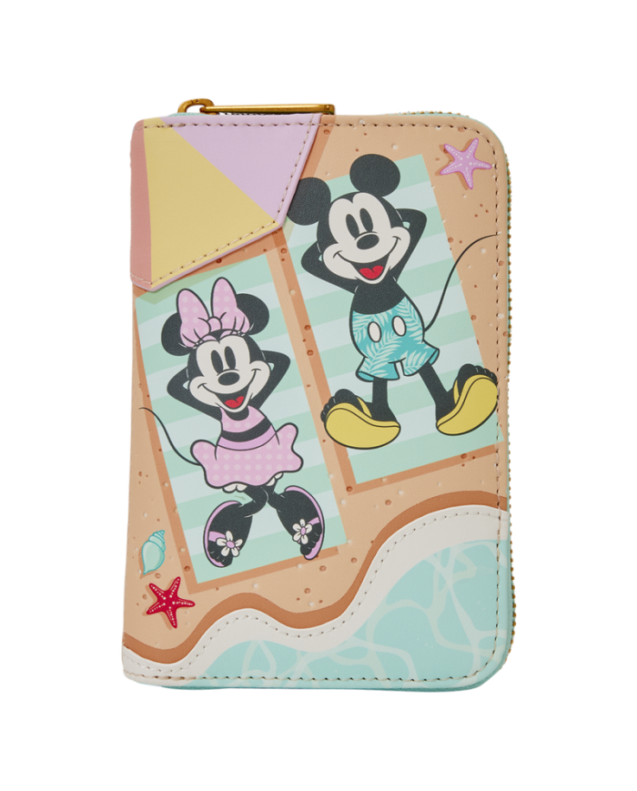 Portefeuille Loungefly - Mickey & Minnie Beach Fun