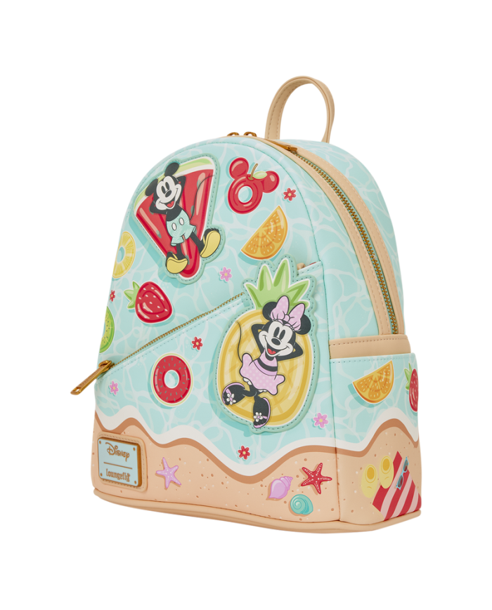 Sac à dos Loungefly - Mickey & Minnie Beach Fun