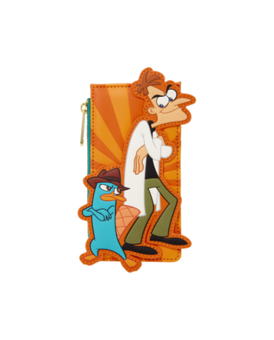 Porte-cartes Loungefly - Phineas & Ferb - Dr. Doofenshmirtz & Perry the Platypus