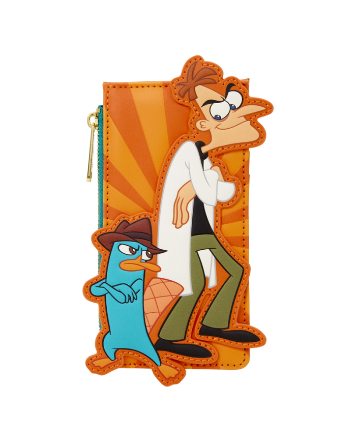 Porte-cartes Loungefly - Phineas & Ferb - Dr. Doofenshmirtz & Perry the Platypus