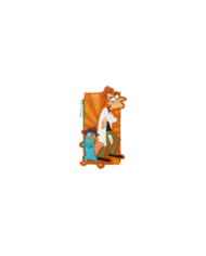 Porte-cartes Loungefly - Phineas & Ferb - Dr. Doofenshmirtz & Perry the Platypus