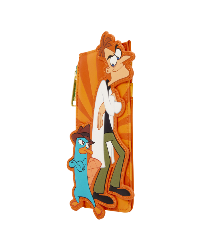 Porte-cartes Loungefly - Phineas & Ferb - Dr. Doofenshmirtz & Perry the Platypus
